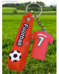 Ronaldo Figür Silikon Anahtarlık 2 Adet