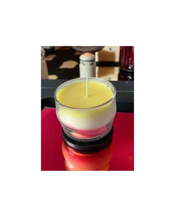 Ateş Meleği Kokulu Cam Kavanoz Mum(8×6)