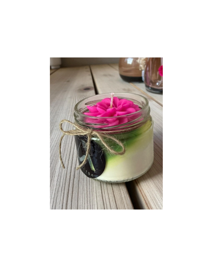 Ateş Meleği Kokulu Cam Kavanoz Mum