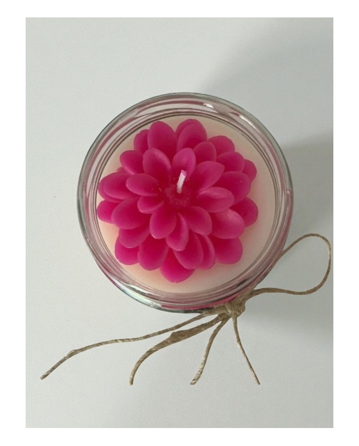 Ateş Meleği Kokulu Cam Kavanoz Mum