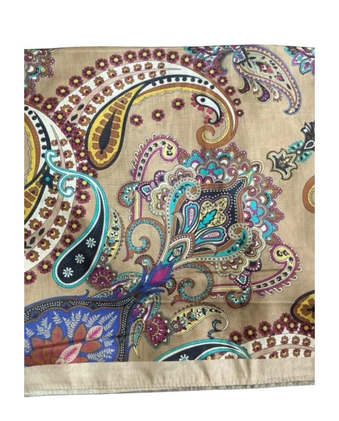 Kalp Desenli Renkli Kaydırmaz Soft Şal 185×75