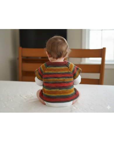 El Emeği Bebek Yelek 0-2 Yaş