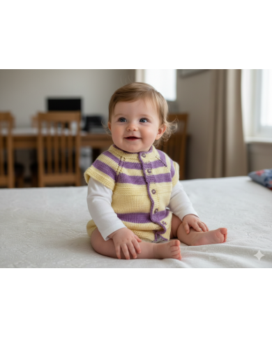 El Emeği Bebek Yelek 0-2 Yaş