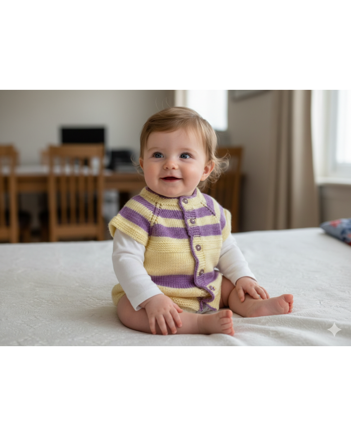 El Emeği Bebek Yelek 0-2 Yaş