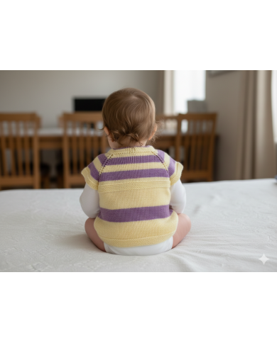 El Emeği Bebek Yelek 0-2 Yaş