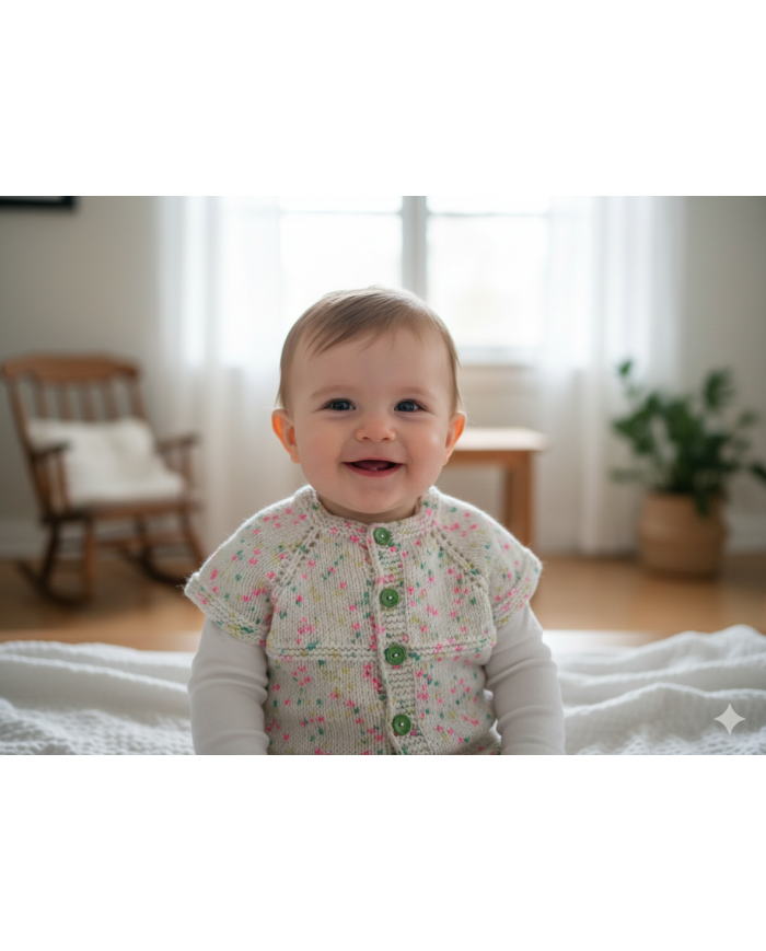 El Emeği Bebek Yelek 0-2 Yaş