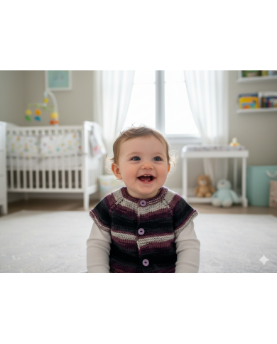 El Emeği Bebek Yelek 0-2 Yaş