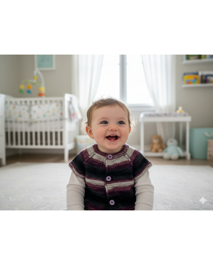 El Emeği Bebek Yelek 0-2 Yaş