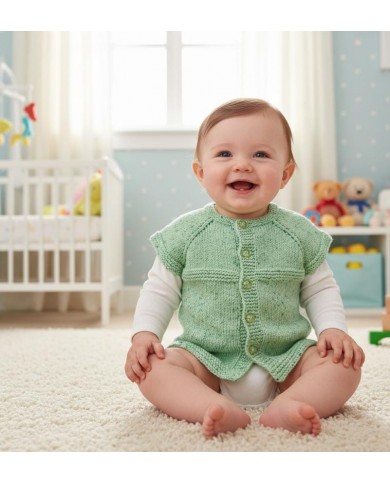 El Emeği Bebek Yelek 0-2 Yaş