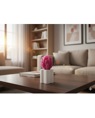 Beton Saksı Kokulu Lavanta Mum